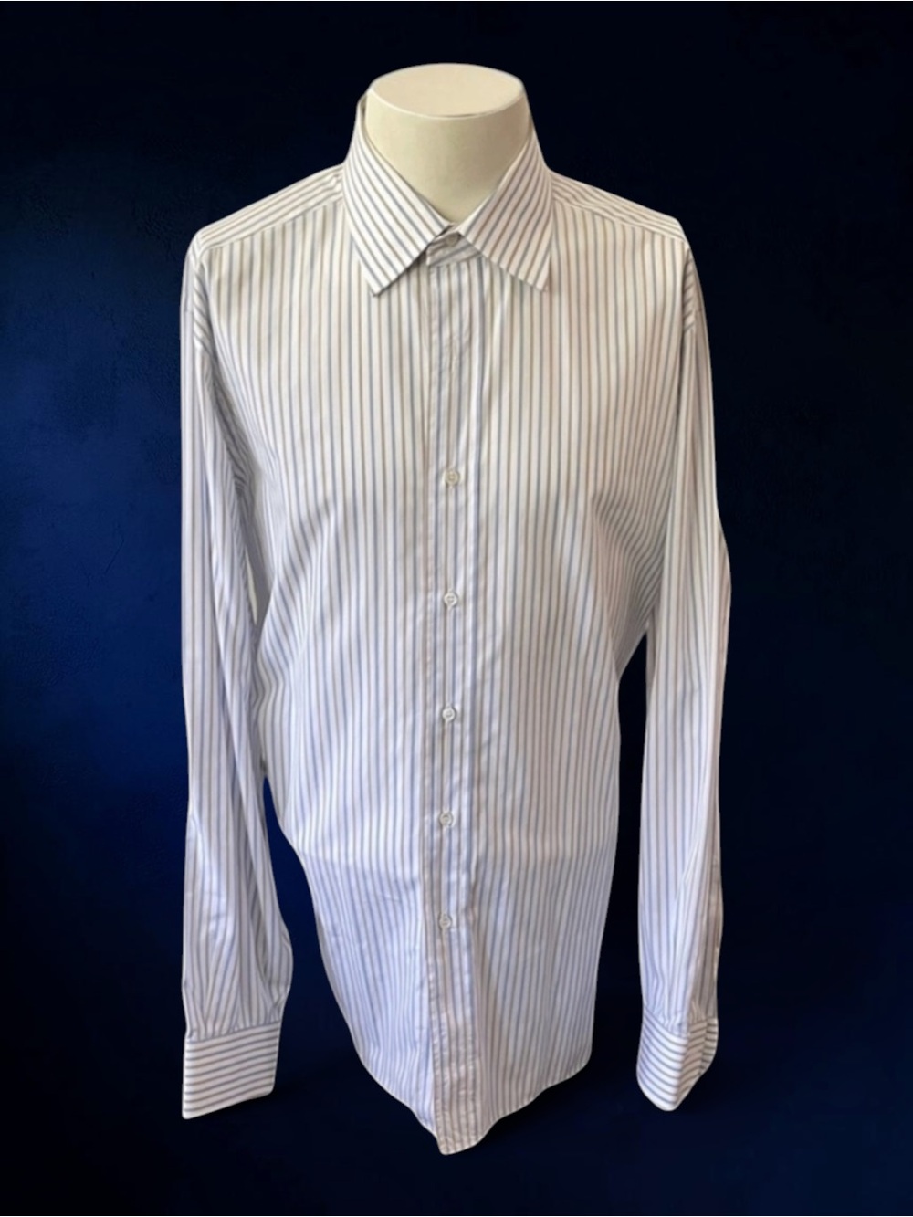 BRIONI Long Sleeve Mens Shirt Size 17 Large